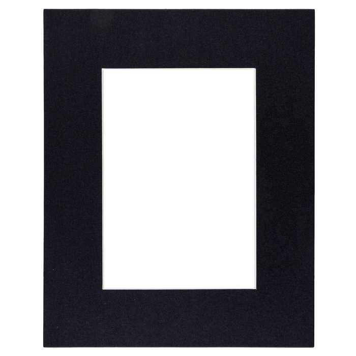 Black Single PreCut Mat 5" x 7" Hobby Lobby 868638